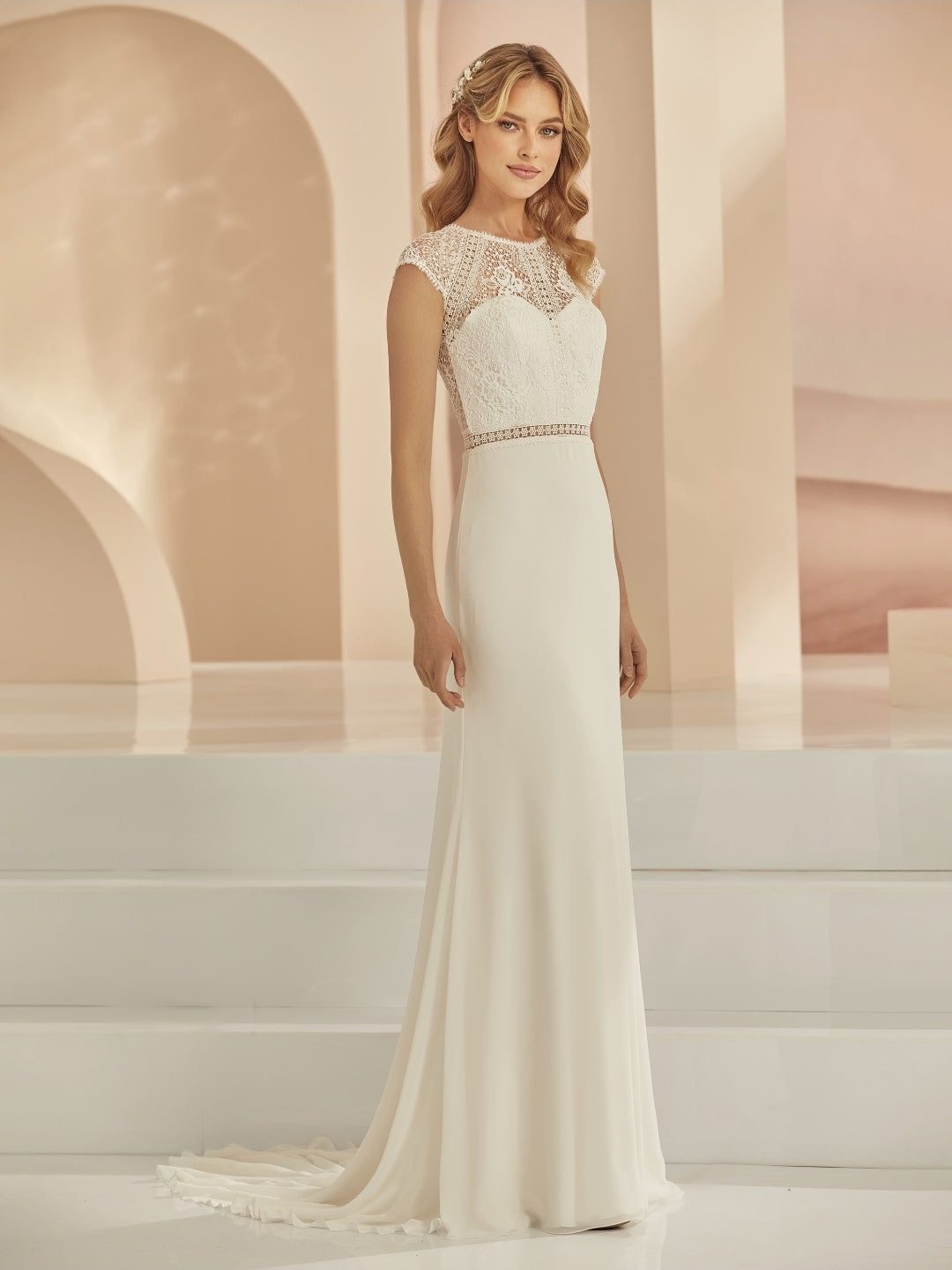 Column wedding dresses