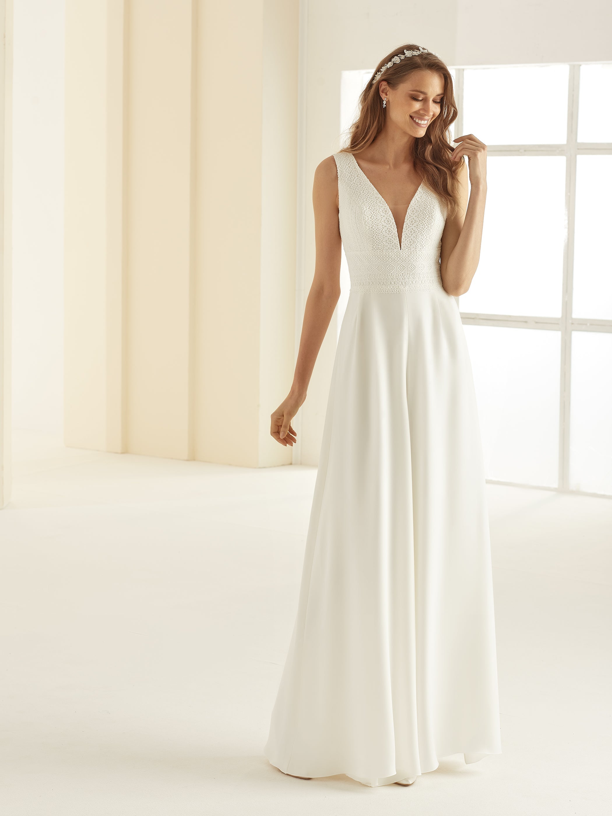 CELESTE BRIDAL JUMPSUIT