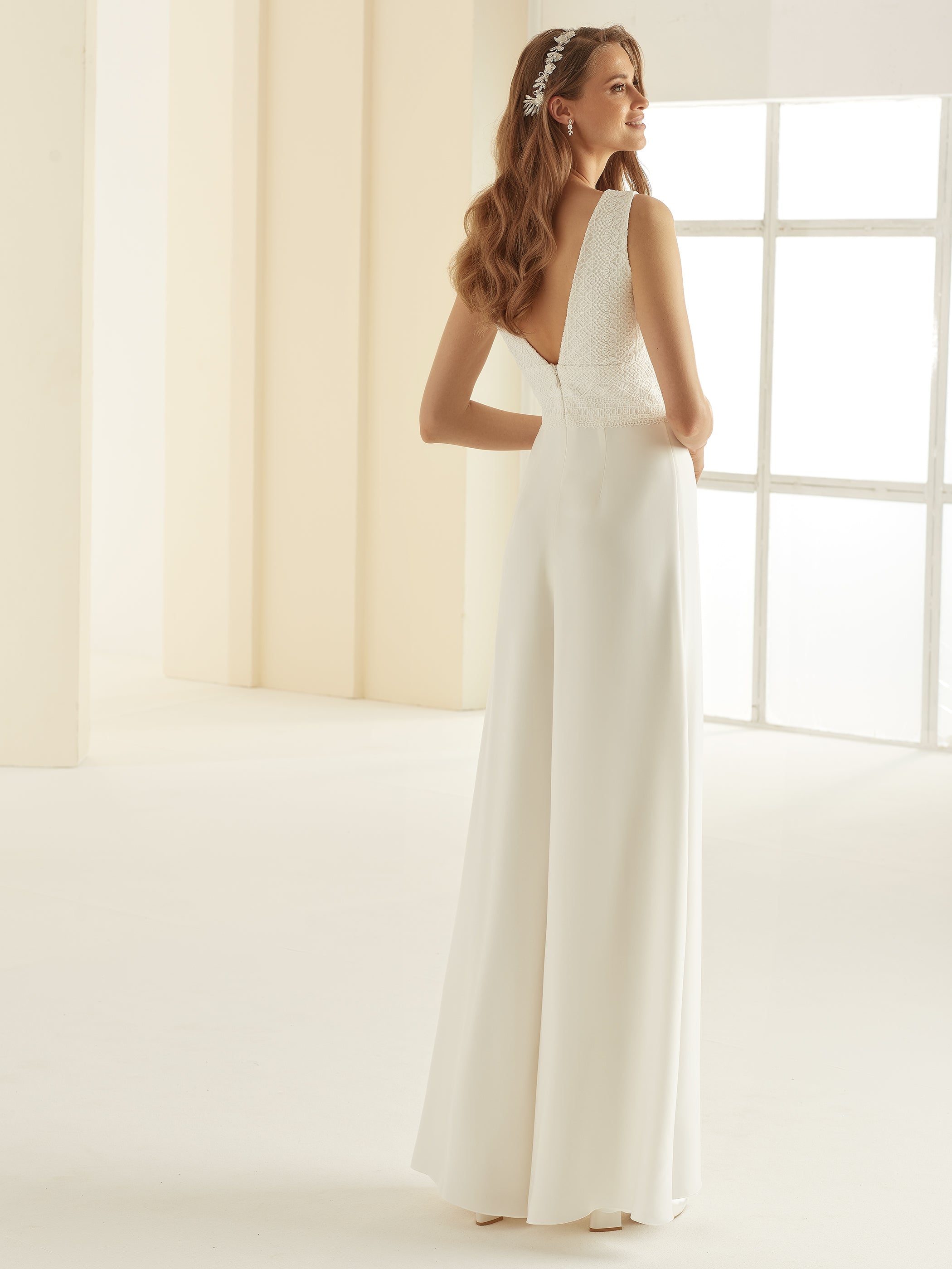 CELESTE BRIDAL JUMPSUIT