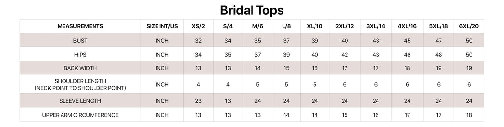 BRIDAL TOP E452