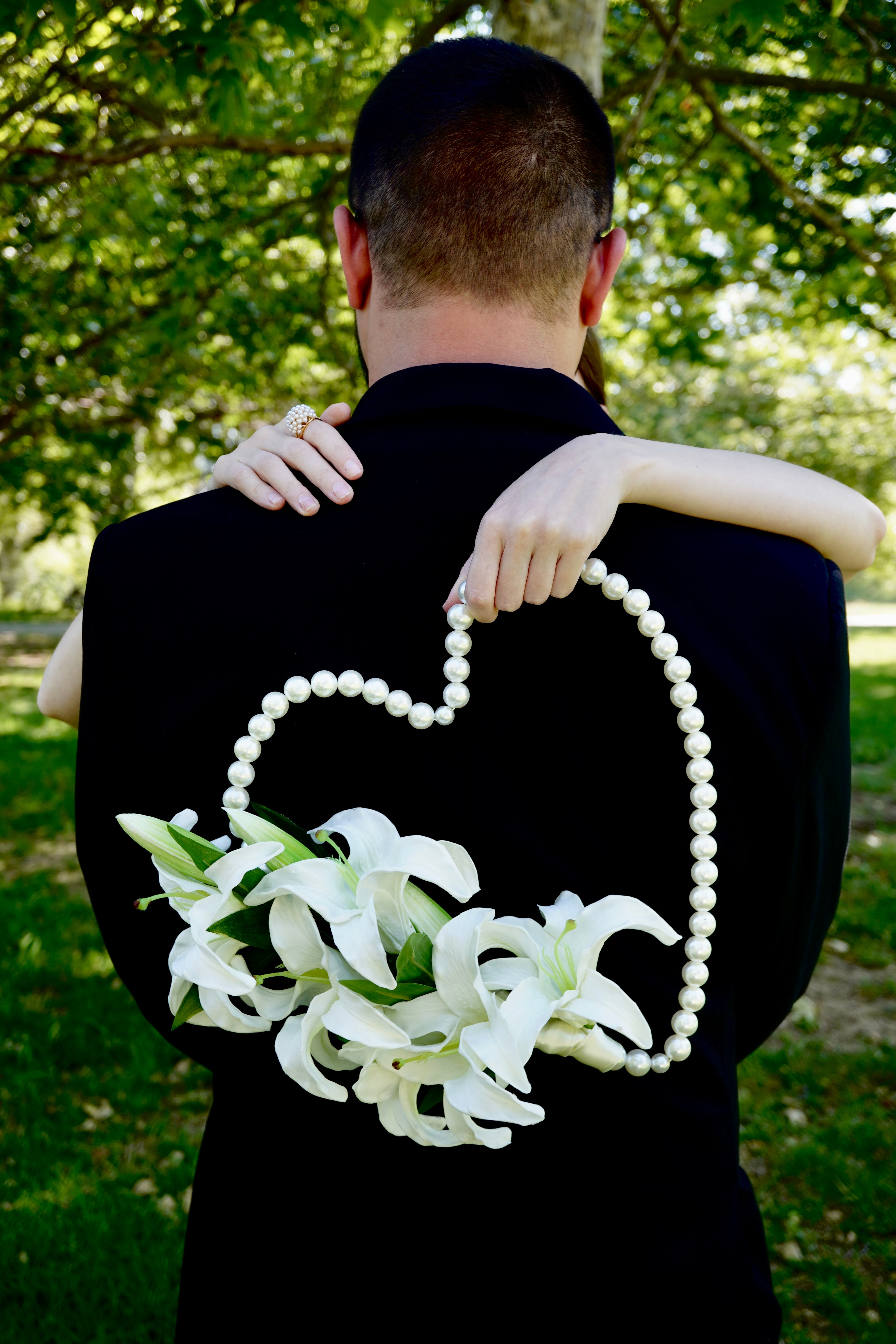 BRIDAL BOUQUET HEART