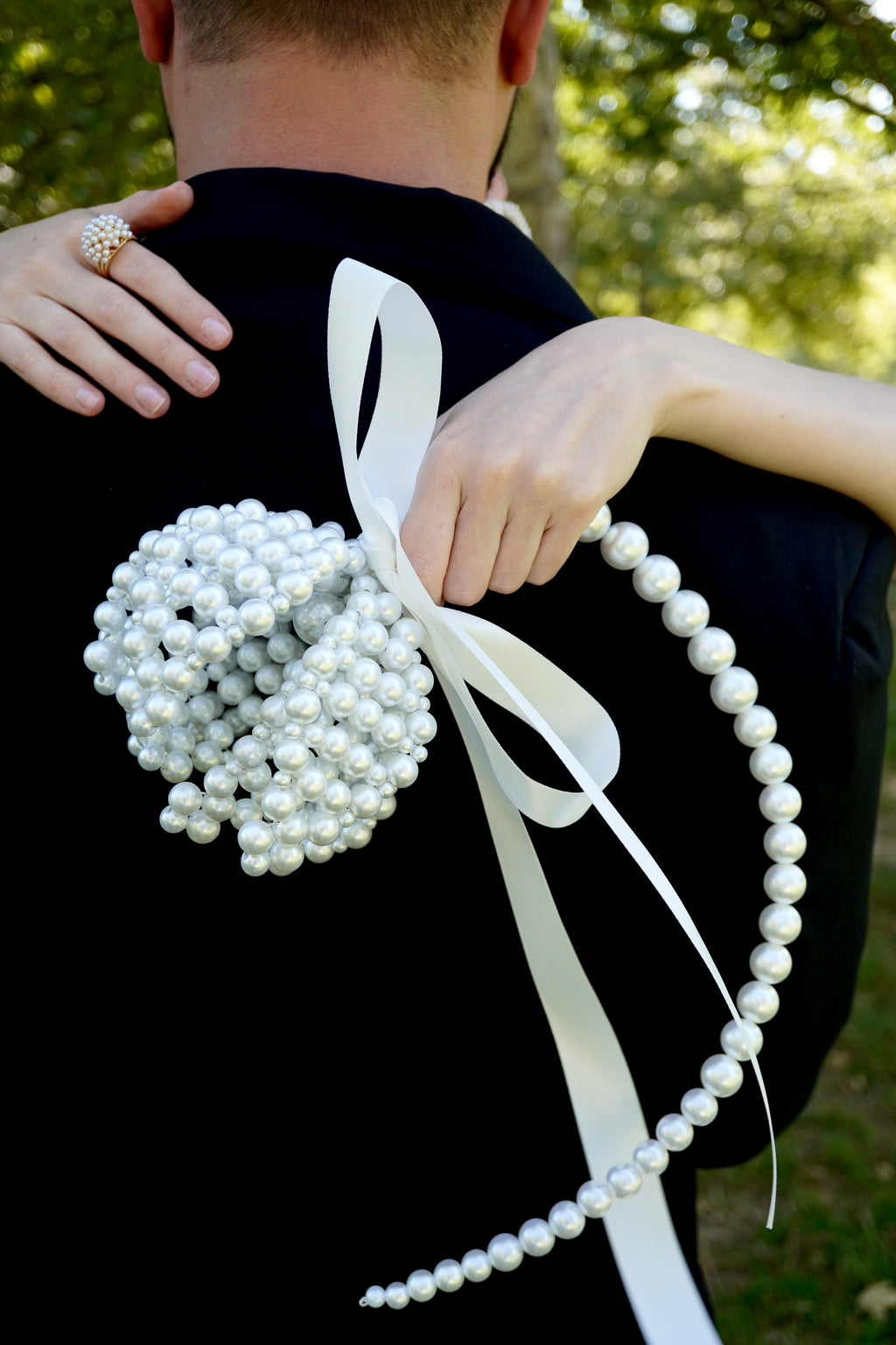 BRIDAL BOUQUET FLOWER PEARL