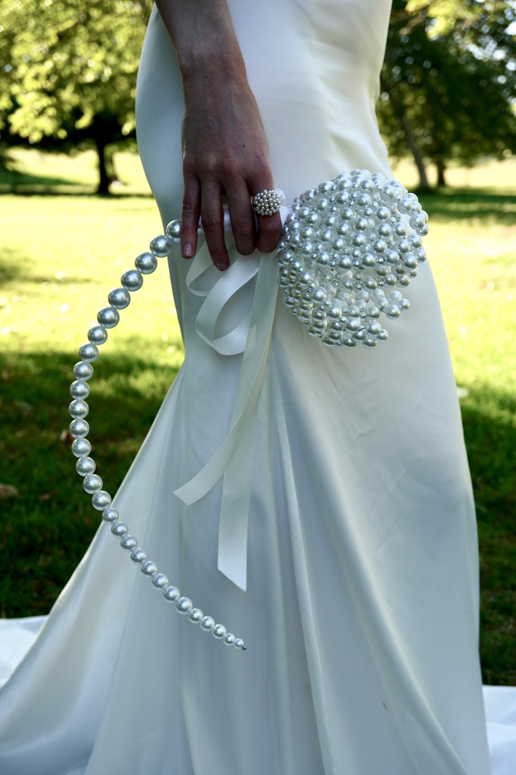 BRIDAL BOUQUET FLOWER PEARL