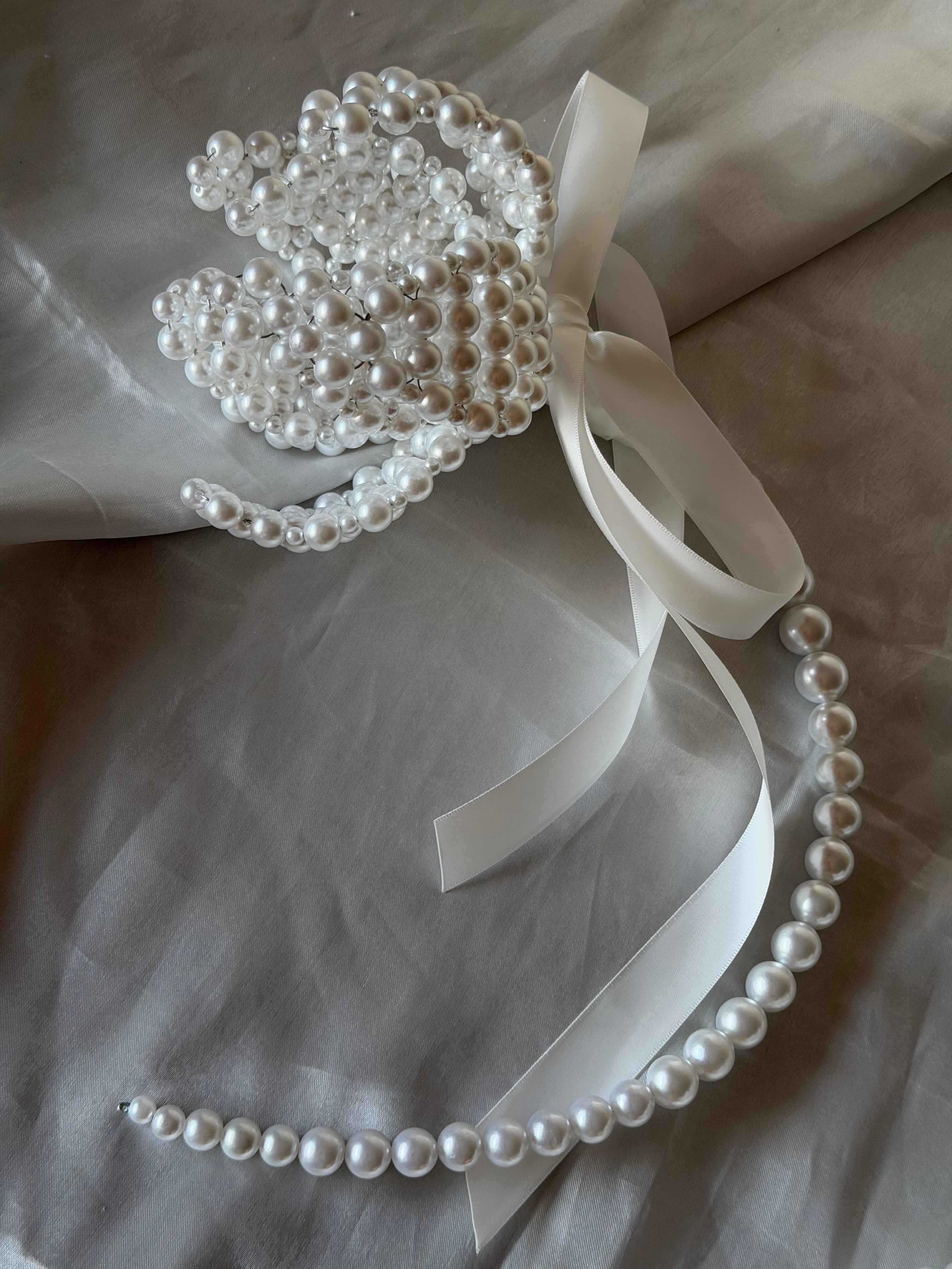 BRIDAL BOUQUET FLOWER PEARL