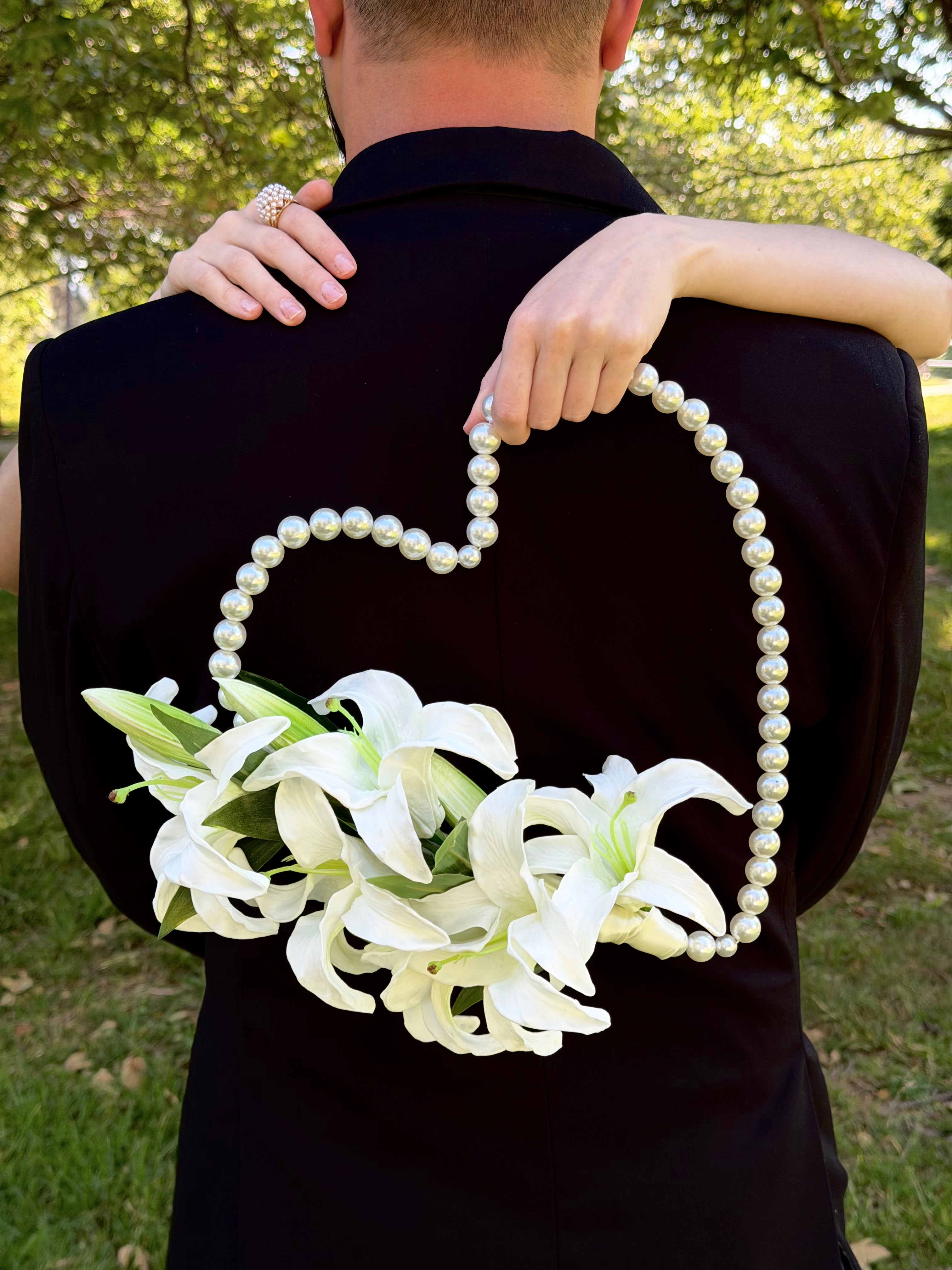 BRIDAL BOUQUET HEART