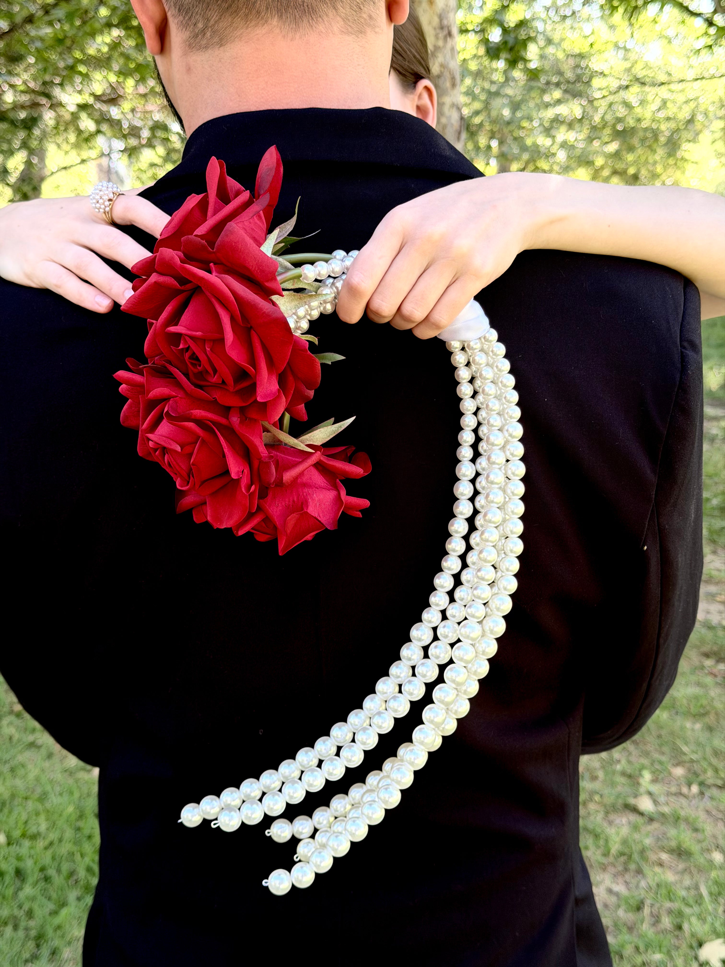 BRIDAL BOUQUET ROSE RED
