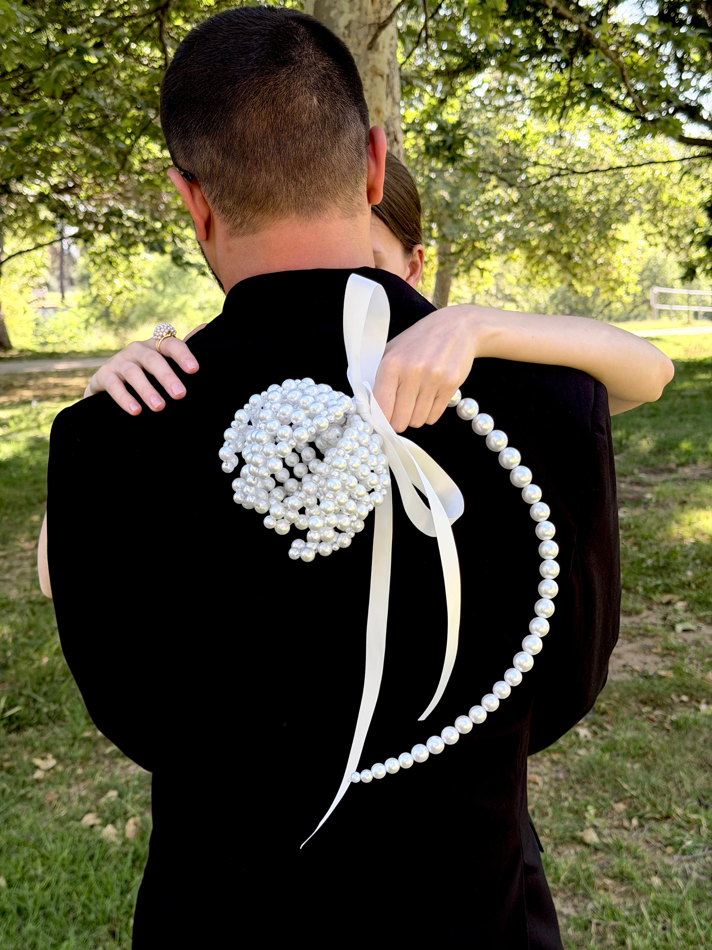 BRIDAL BOUQUET FLOWER PEARL