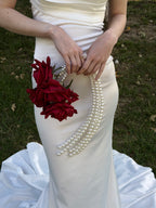 BRIDAL BOUQUET ROSE RED