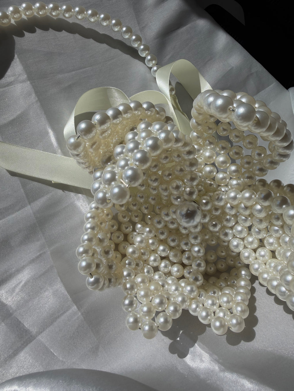 BRIDAL BOUQUET PEARL LARGE