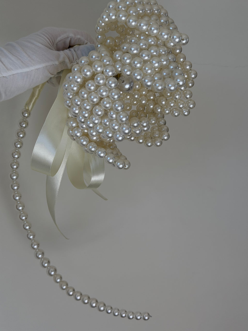 BRIDAL BOUQUET PEARL LARGE