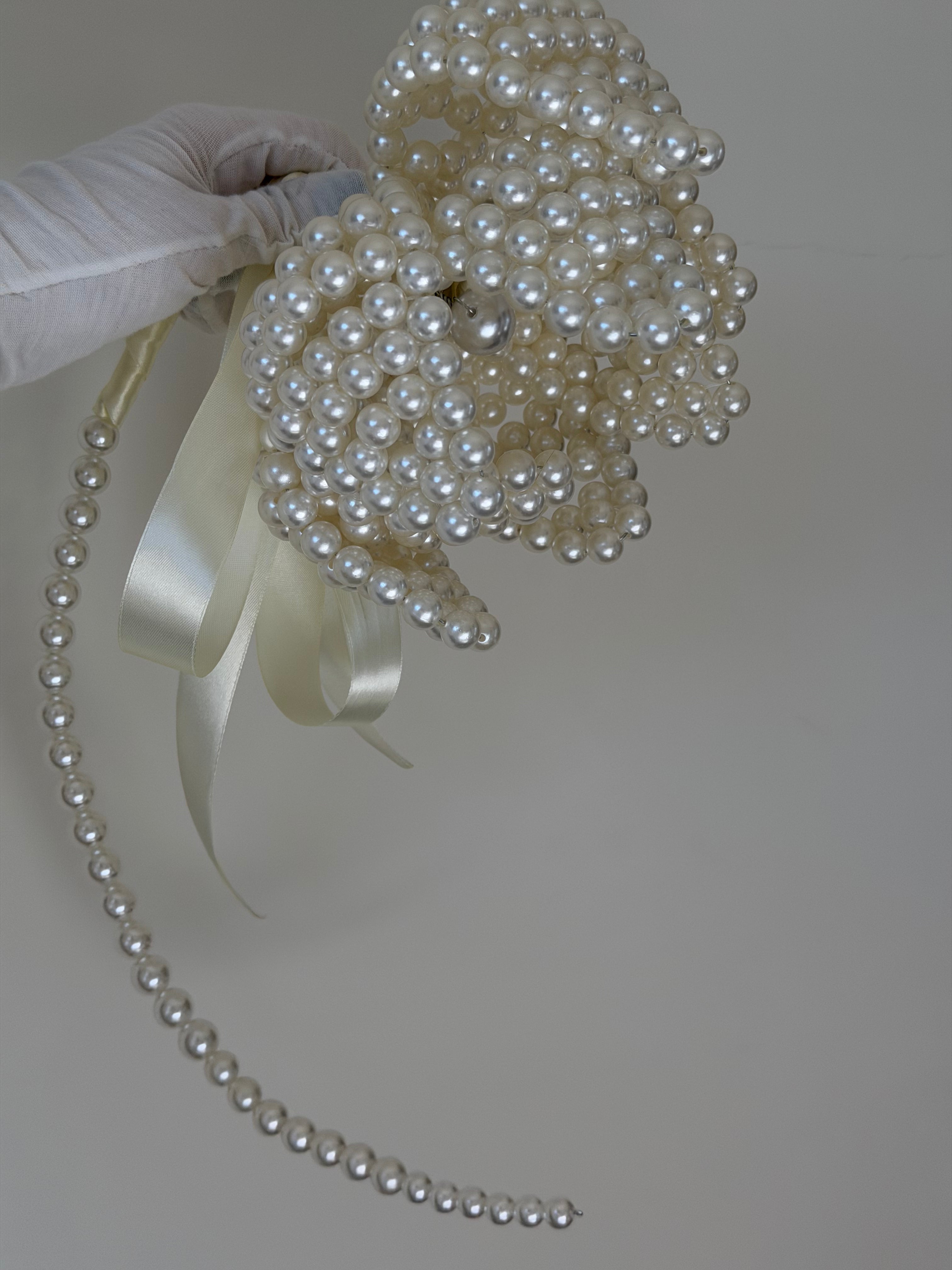 BRIDAL BOUQUET PEARL LARGE