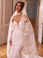 LACE EDGE VEIL S547