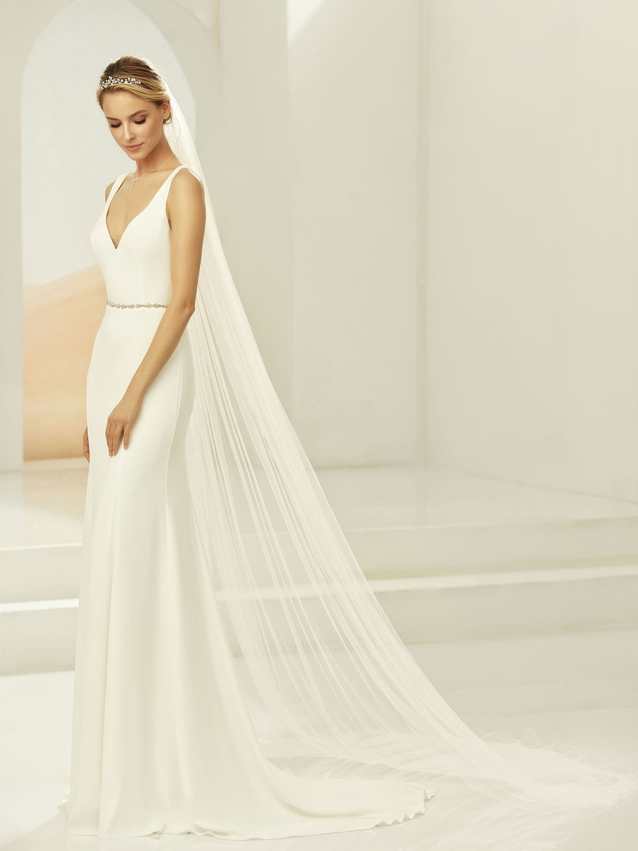 CORDED EDGE VEIL S388