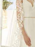 LACE EDGE VEIL S422