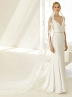 LACE EDGED VEIL S425