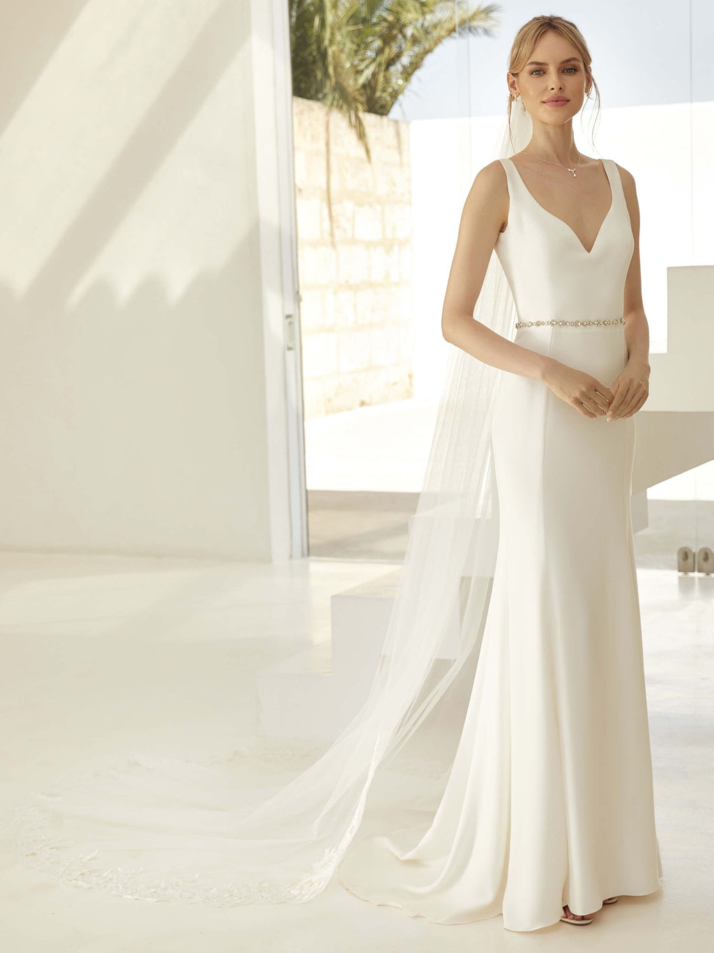 LACE EDGE VEIL S426