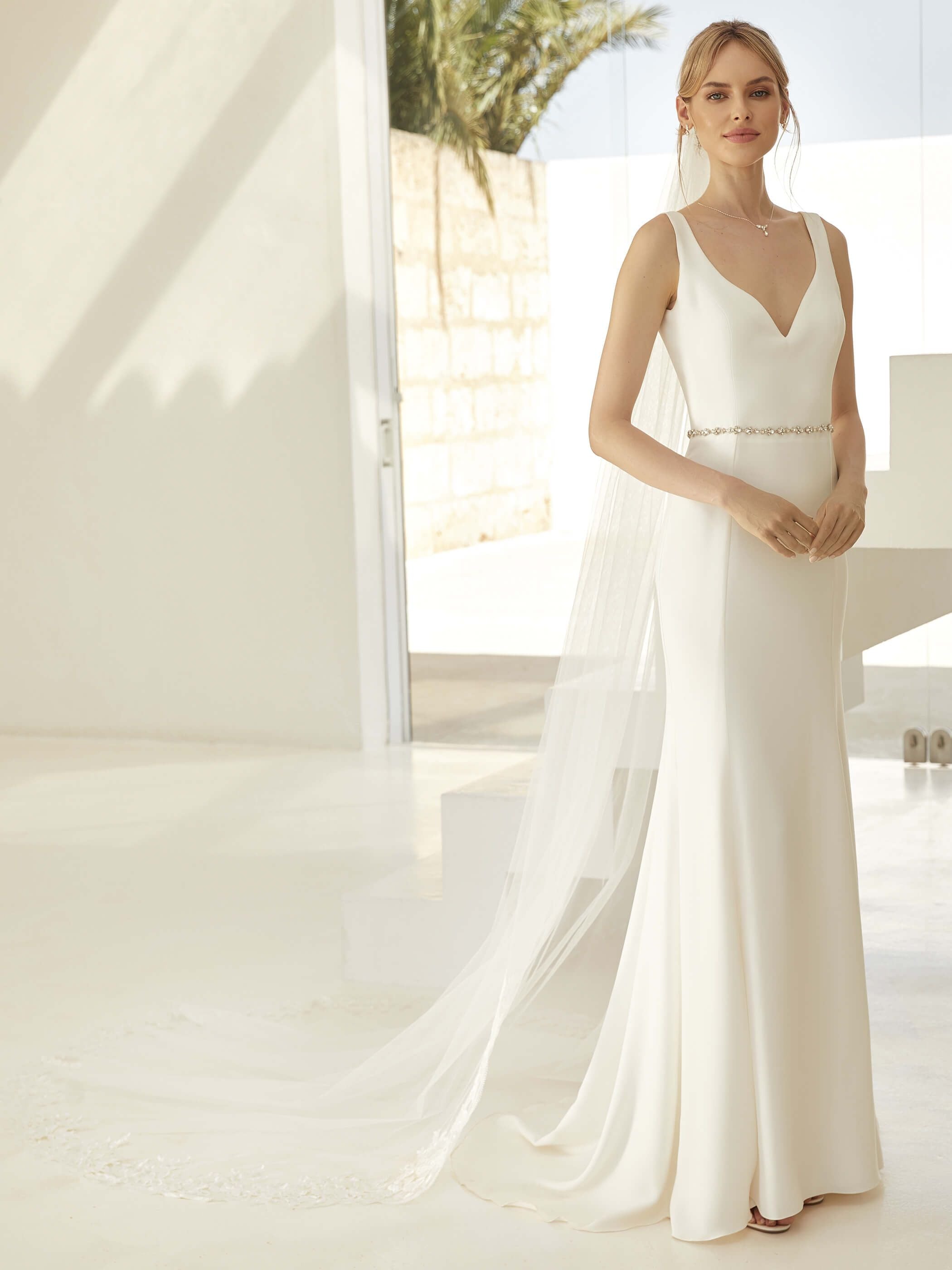 LACE EDGE VEIL S426