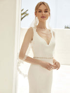 LACE EDGED VEIL S429