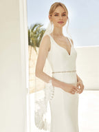 LACE EDGED VEIL S432
