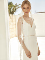 LACE EDGED VEIL S441