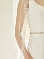 LACE EDGED VEIL S441