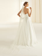 GLASS BEADED EDGE VEIL S310
