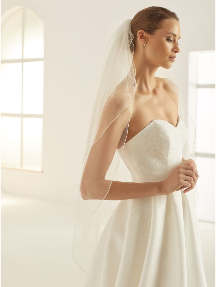 CORDED EDGE VEIL S322