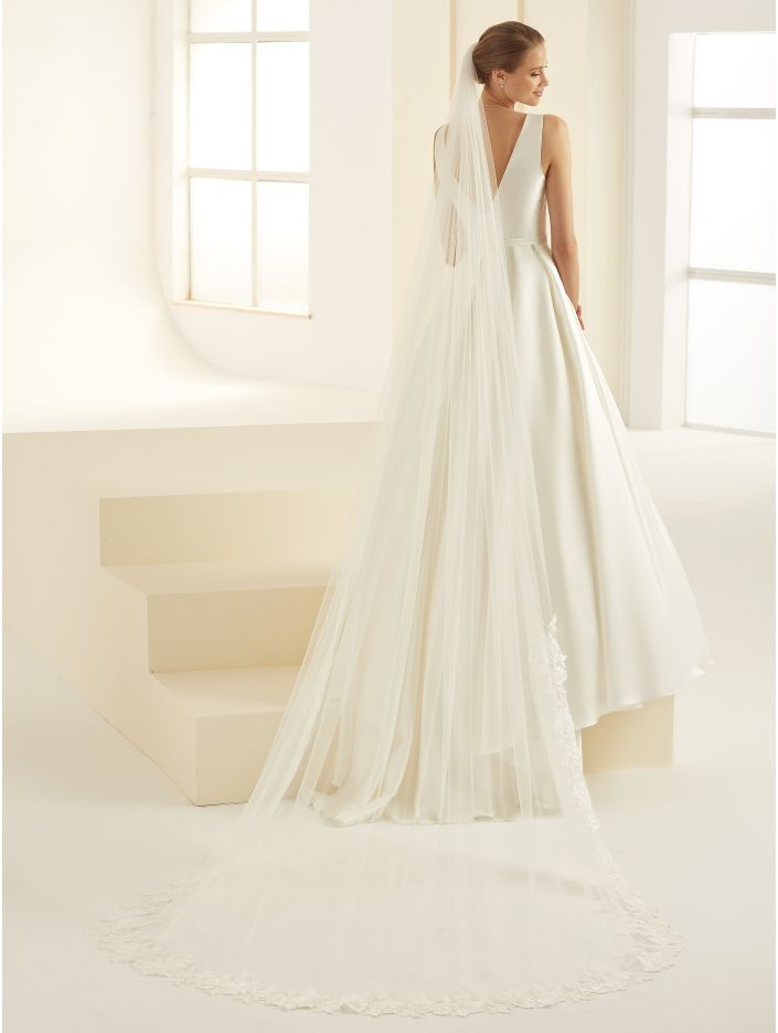 LACE EDGE VEIL S342