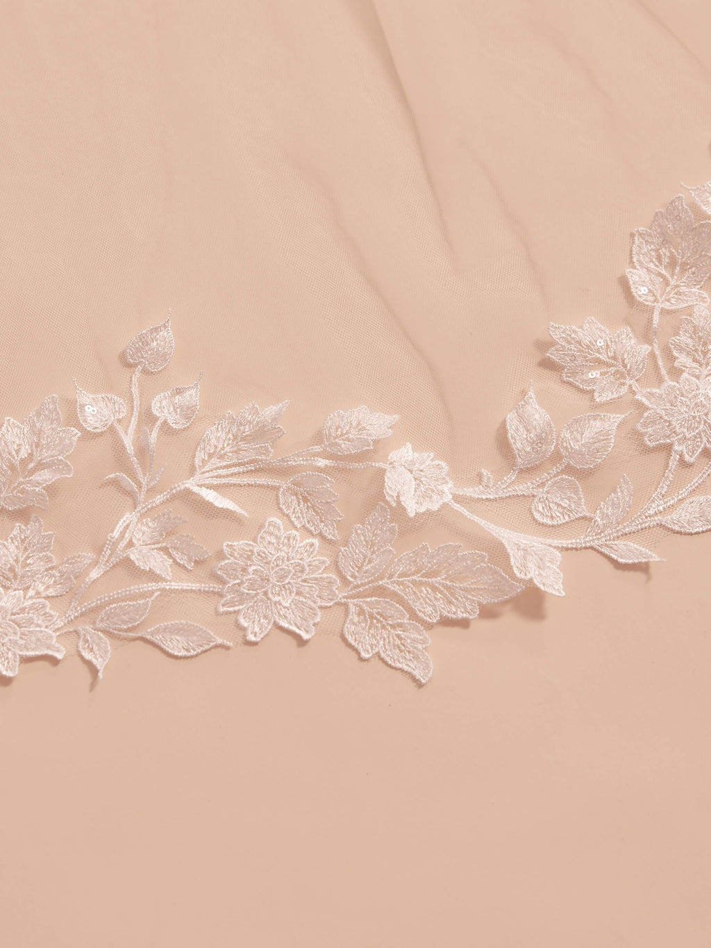 LACE EDGE VEIL S406