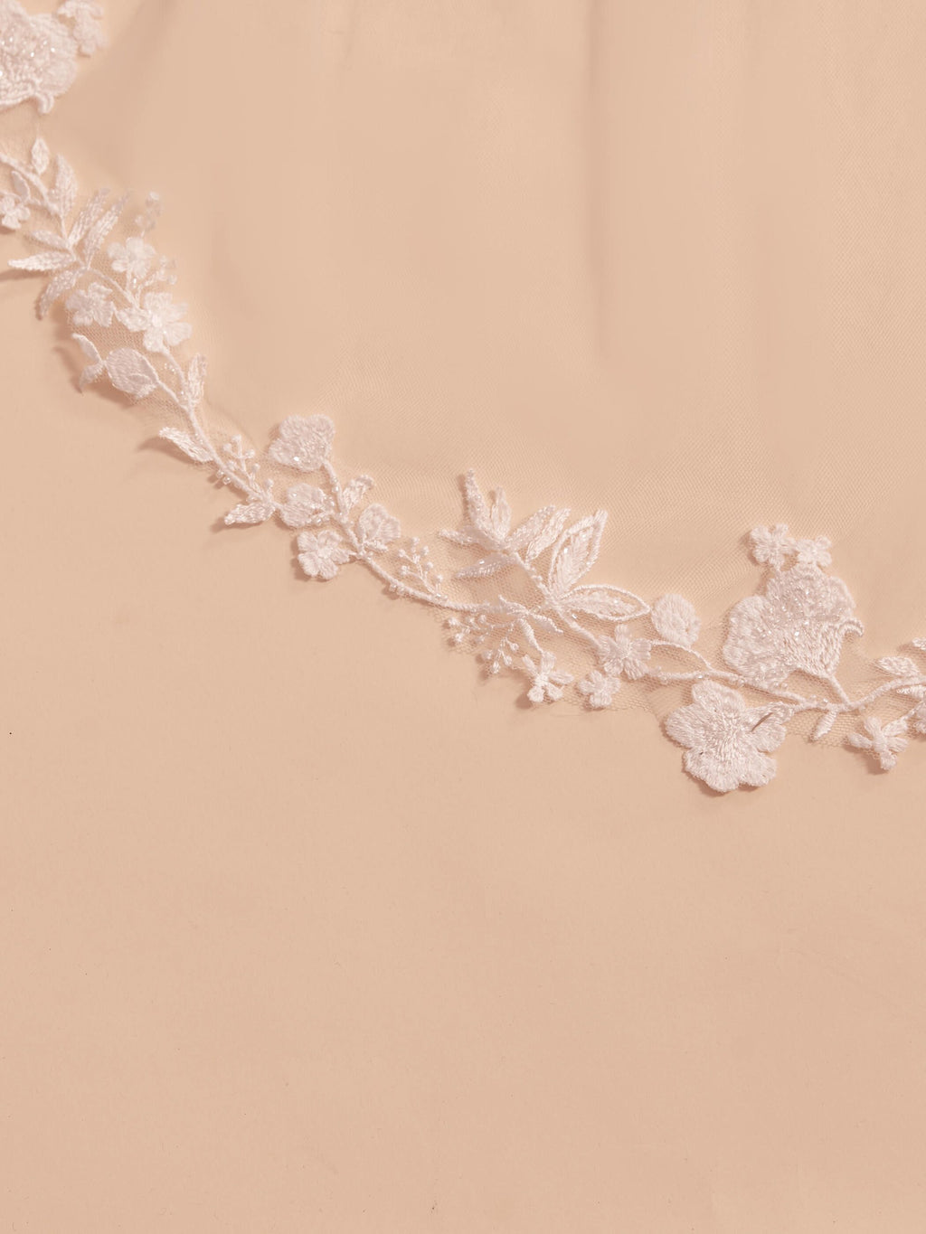 LACE EDGE VEIL S413