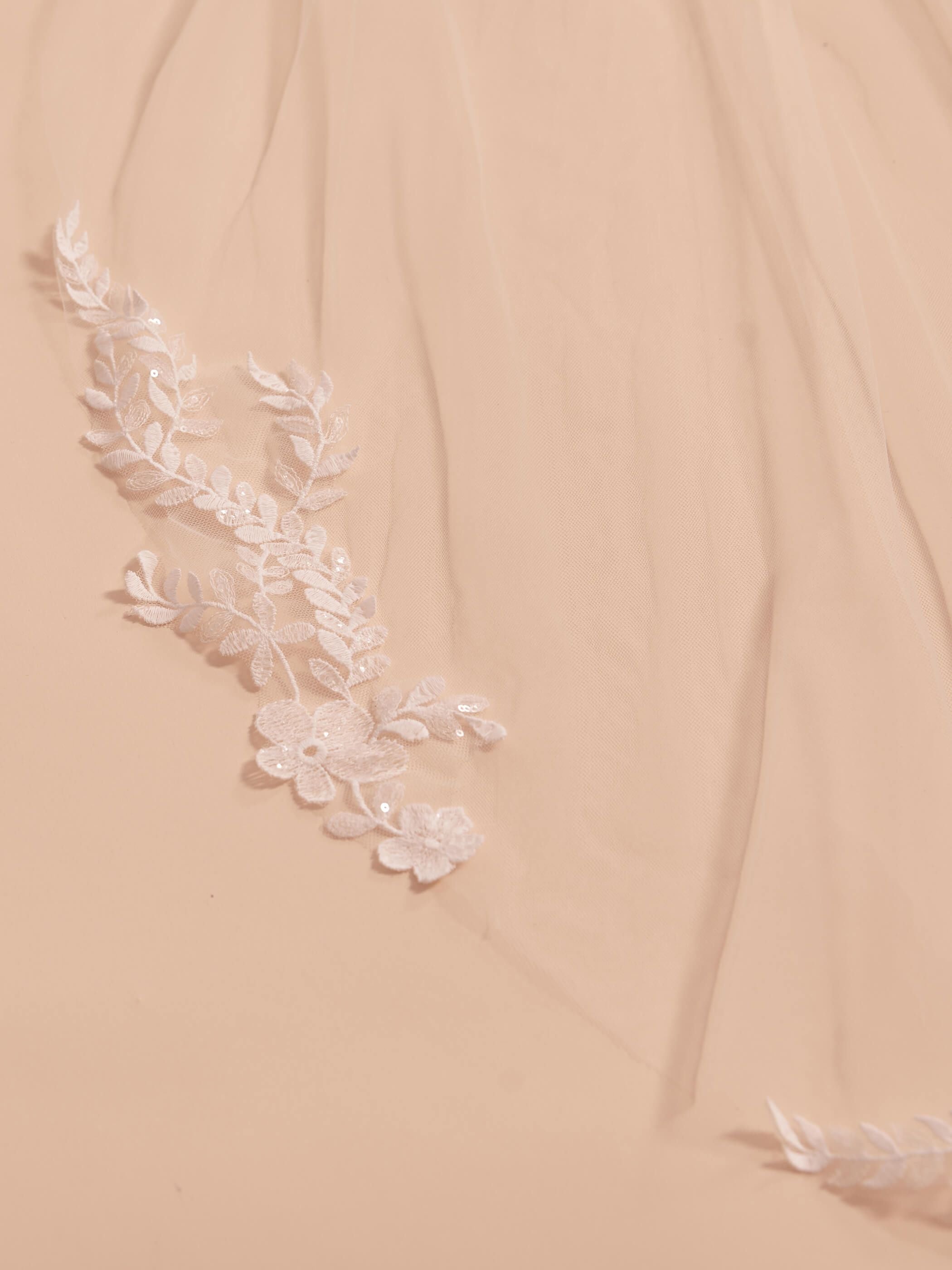 LACE EDGE VEIL S414