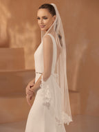 LACE EDGE VEIL S462