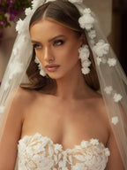 CUT EDGED VEIL S493
