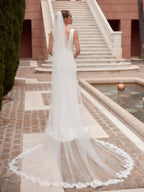 LACE EDGE VEIL S564