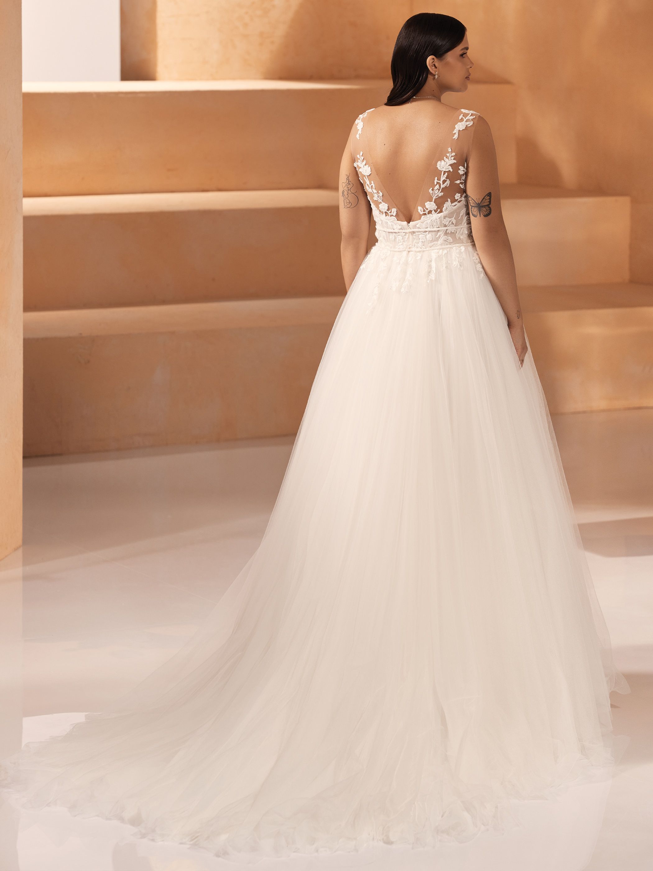 MORGANITE PLUS SIZE DRESS