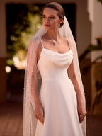 CUT EDGED VEIL S543