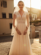 LACE EDGE VEIL S462