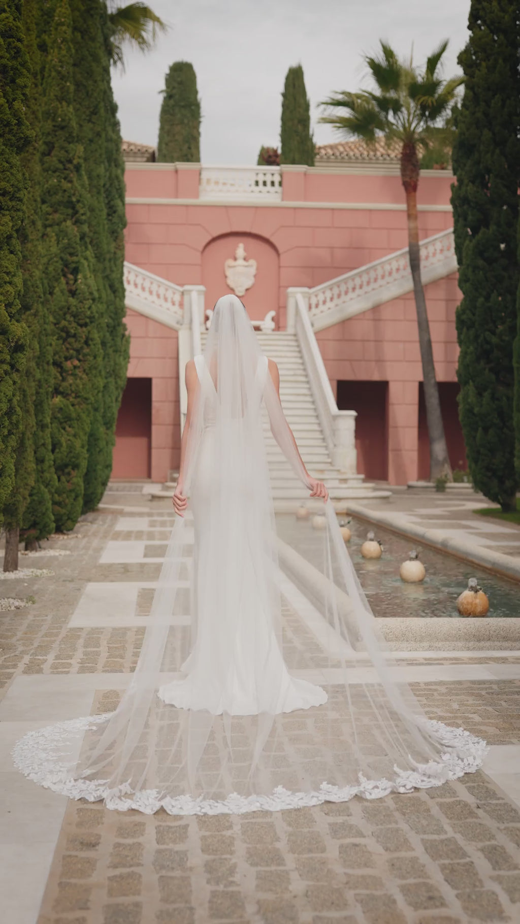 LACE EDGE VEIL S559