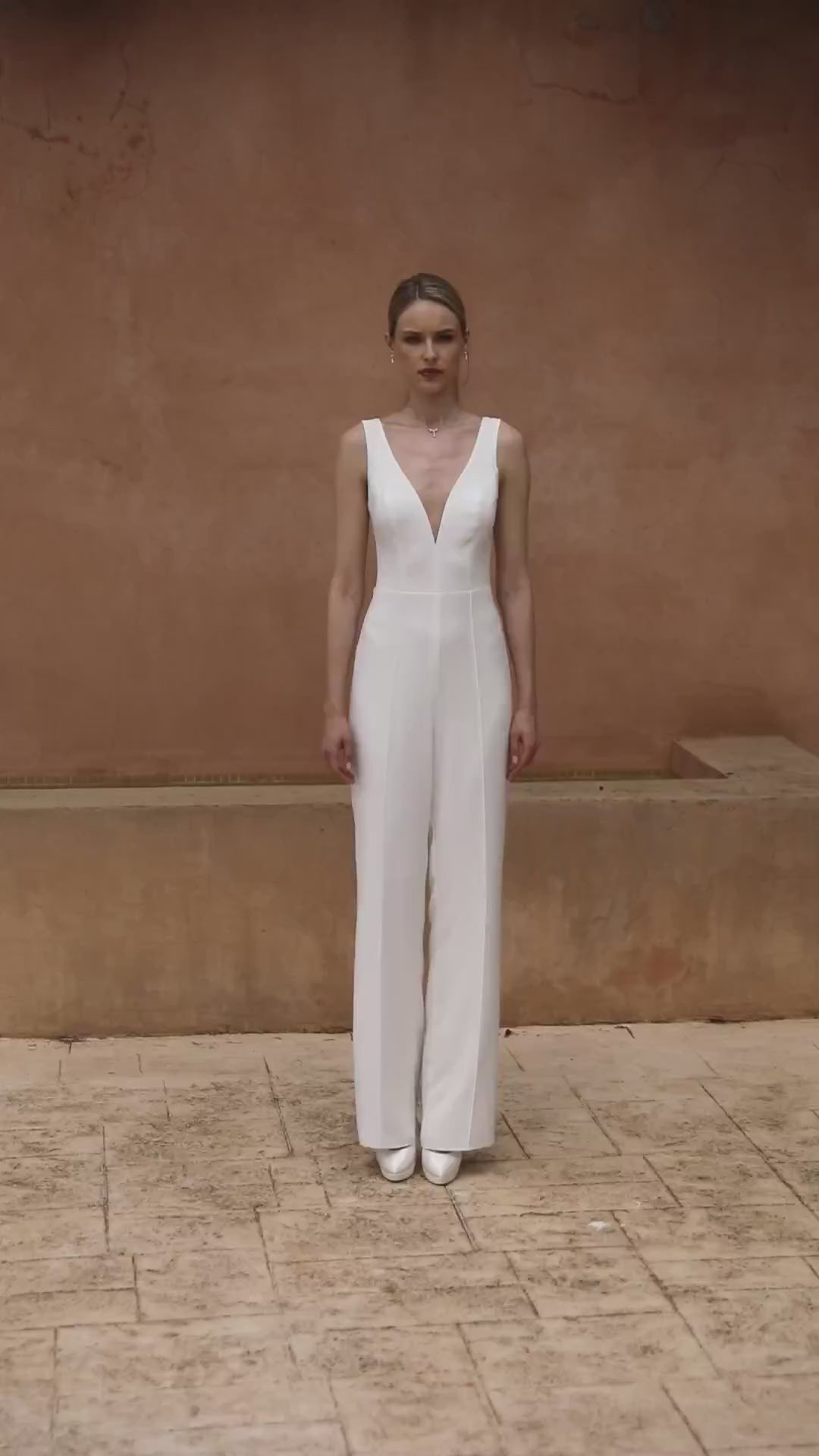 EVELINE BRIDAL JUMPSUIT