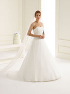 SATIN EDGE VEIL S153