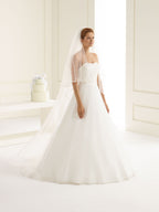 SATIN EDGE VEIL S208